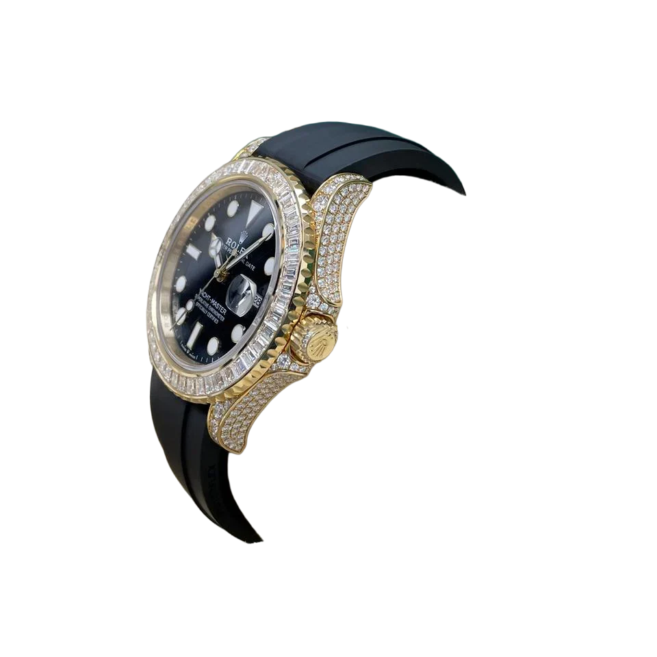 Yacht-Master 42 Yacht-master 42mm 226668 Yellow Gold Baguette Bezel Diamond