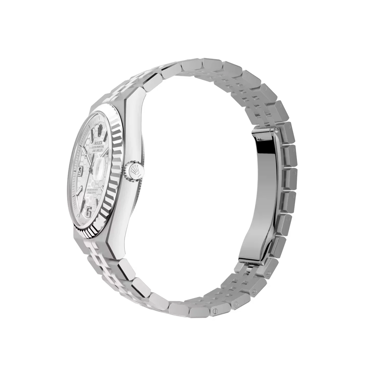 Land-Dweller 36 mm  Oystersteel White Gold M127334-0001