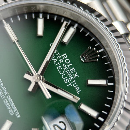 Datejust 41 126334 Stainless Steel Green Ombre Dial Jubilee (2026)