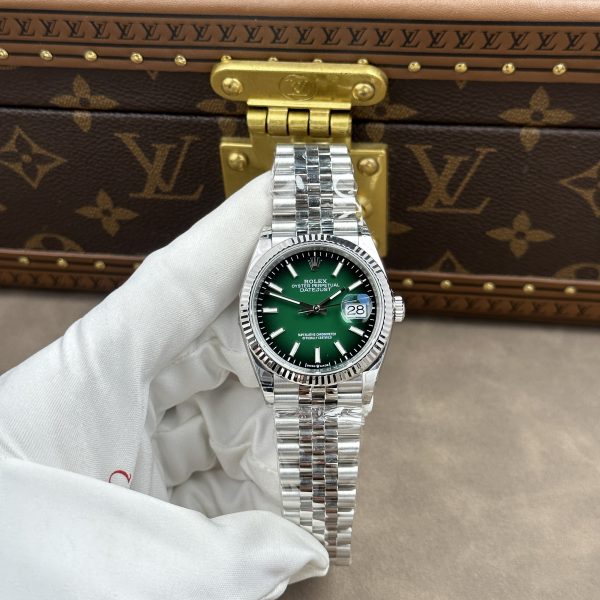 Datejust 41 126334 Stainless Steel Green Ombre Dial Jubilee (2026)
