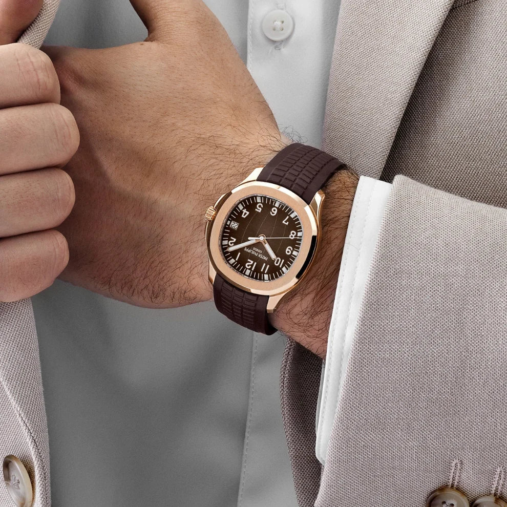 Aquanaut 5167R-001 Rose Gold Brown Dial