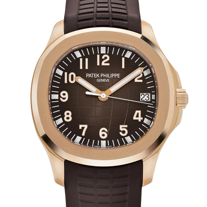 Aquanaut 5167R-001 Rose Gold Brown Dial