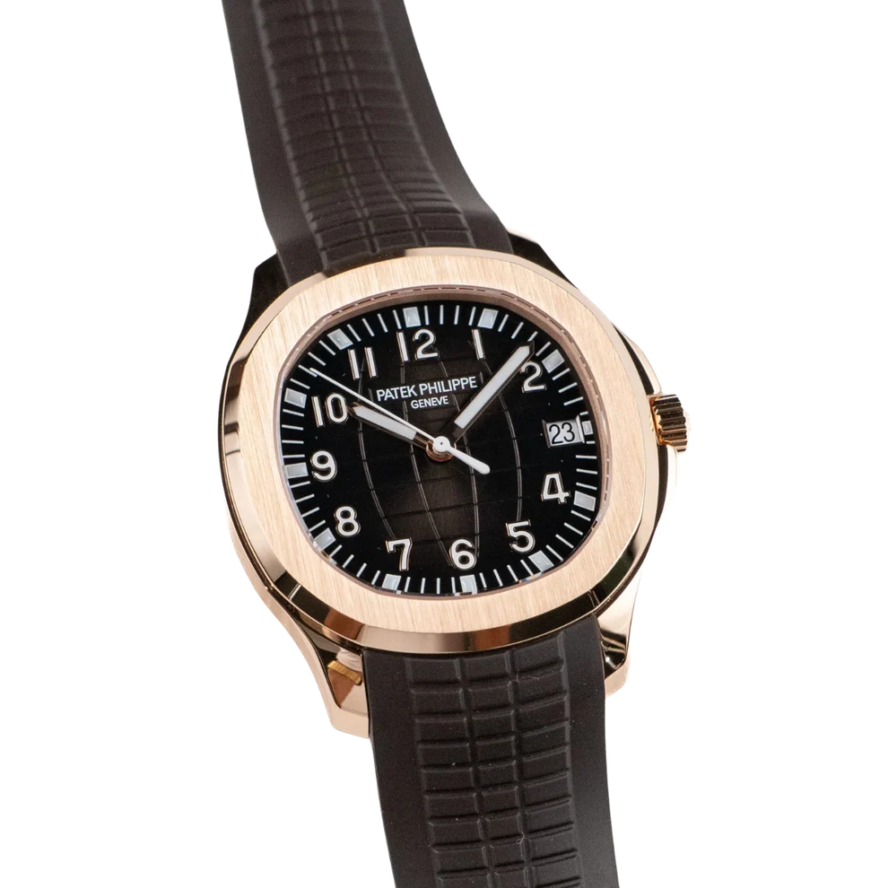 Aquanaut 5167R-001 Rose Gold Brown Dial