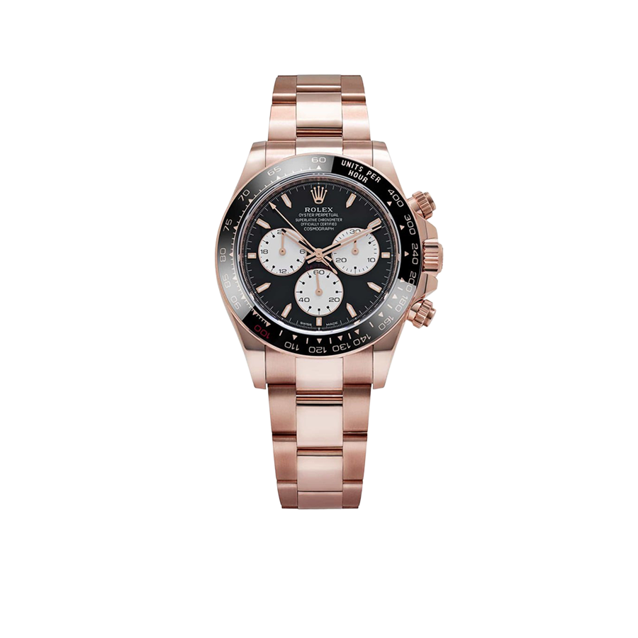 Rolex Daytona 40mm Le Mans Rose Gold Bright Black Dial (2025) 126525LN