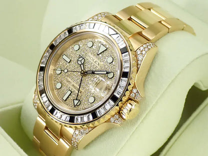 Rolex GMT-Master II 116758SA Automatic Yellow gold Good