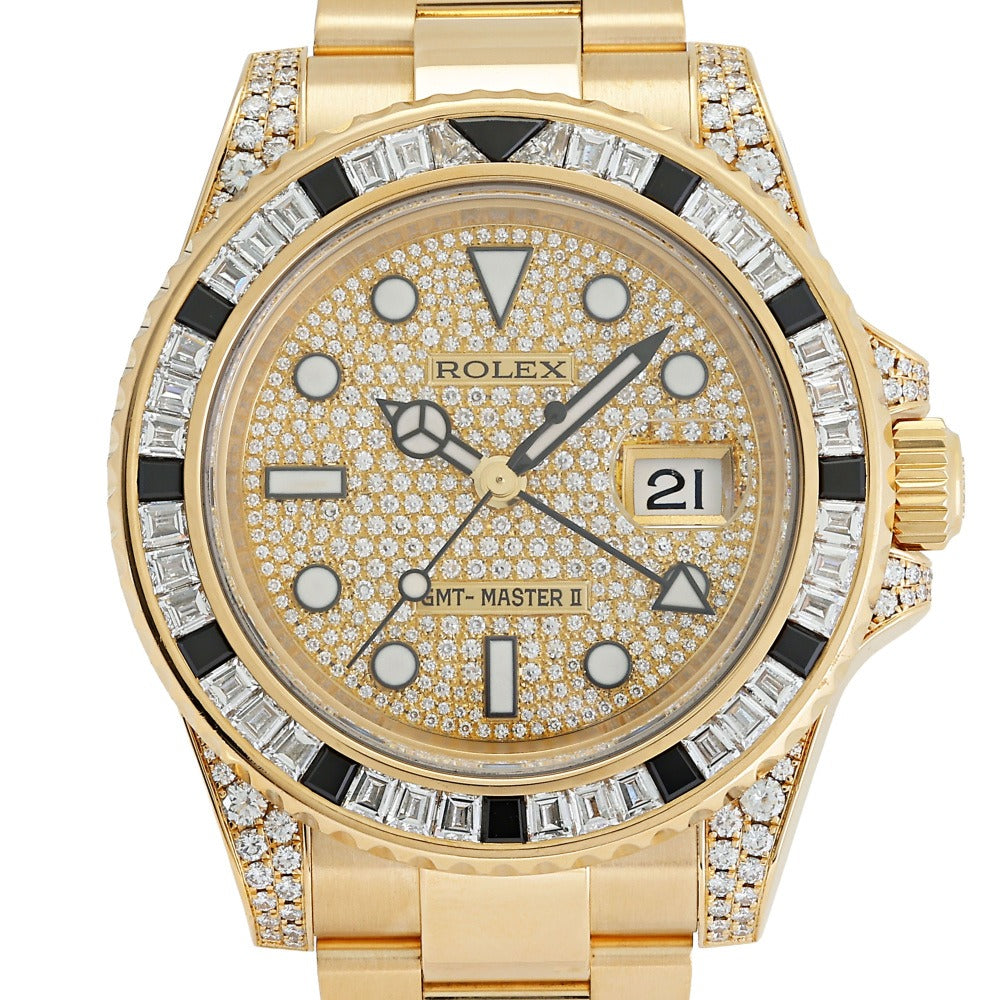 Rolex GMT-Master II 116758SA Automatic Yellow gold Good