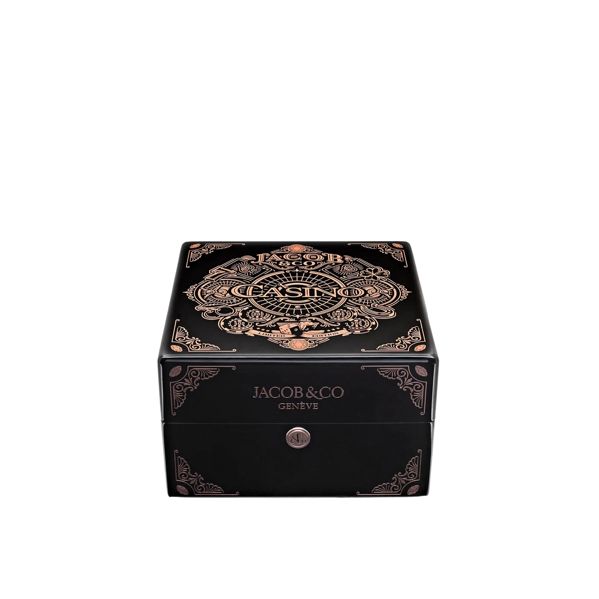 The Casino Tourbillon 44mm CA100.40.AA.AA.ABALA Rose Gold Black Onyx Dial Limited Edition