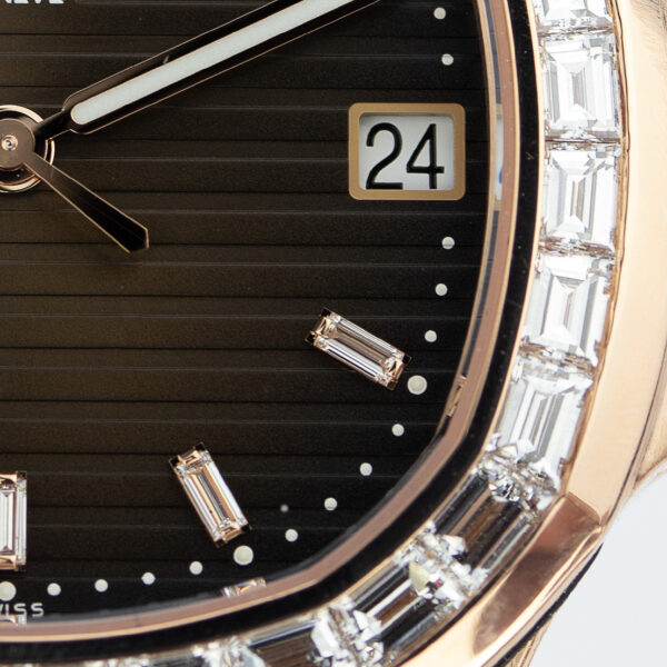 Patek Philippe Nautilus Rose Gold Diamond Bezel 5723/1R-010