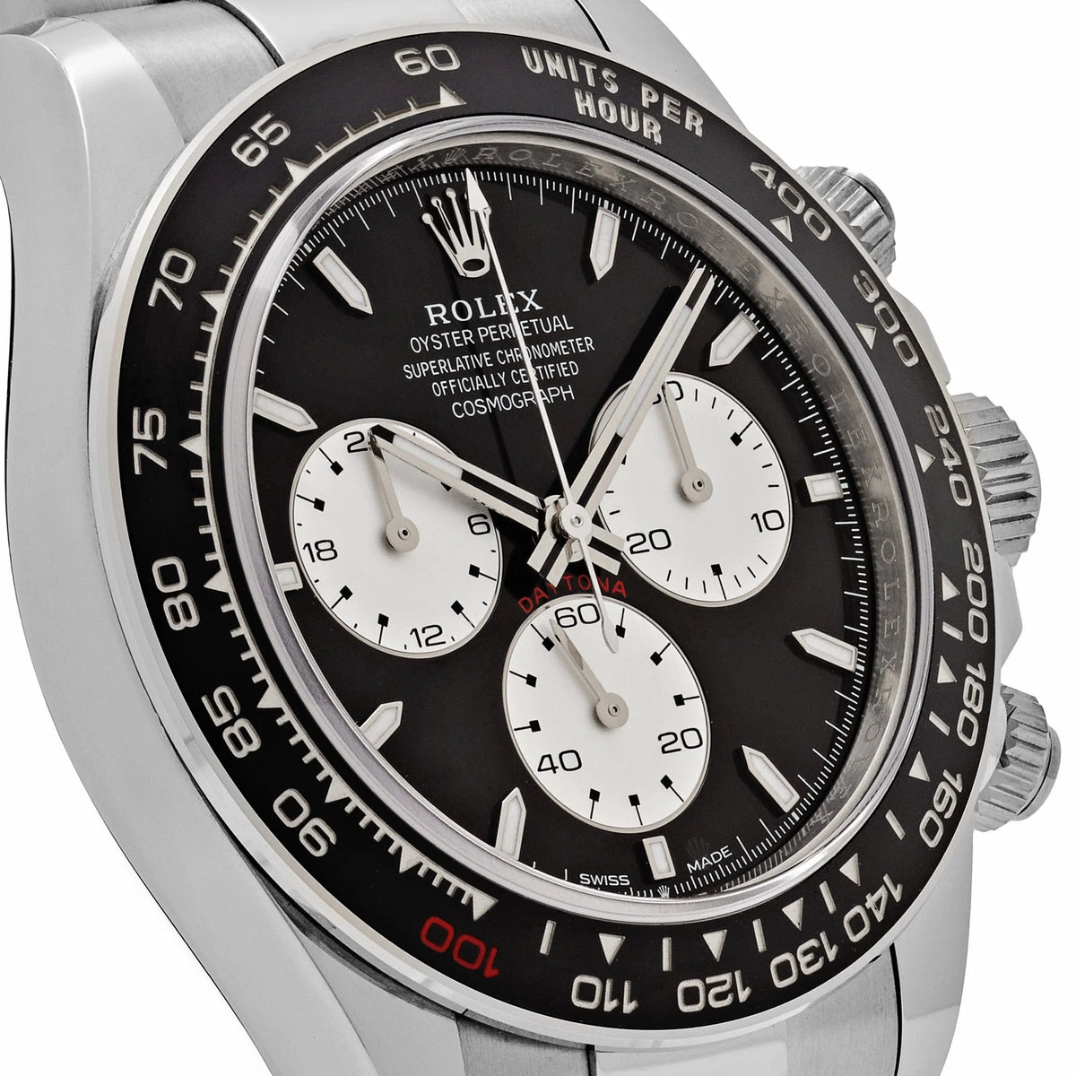 Rolex Daytona 40mm 126529LN 'Le Mans' White Gold Black Dial